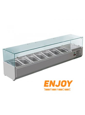 Холодильная витрина с гастроемкостями Hurakan HKN-GXD1800GC